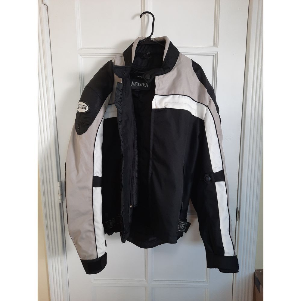 NexGen Men XL Zip-Out Motorcycle Utility Multiple Pockets‎ Heavyweight Jacket